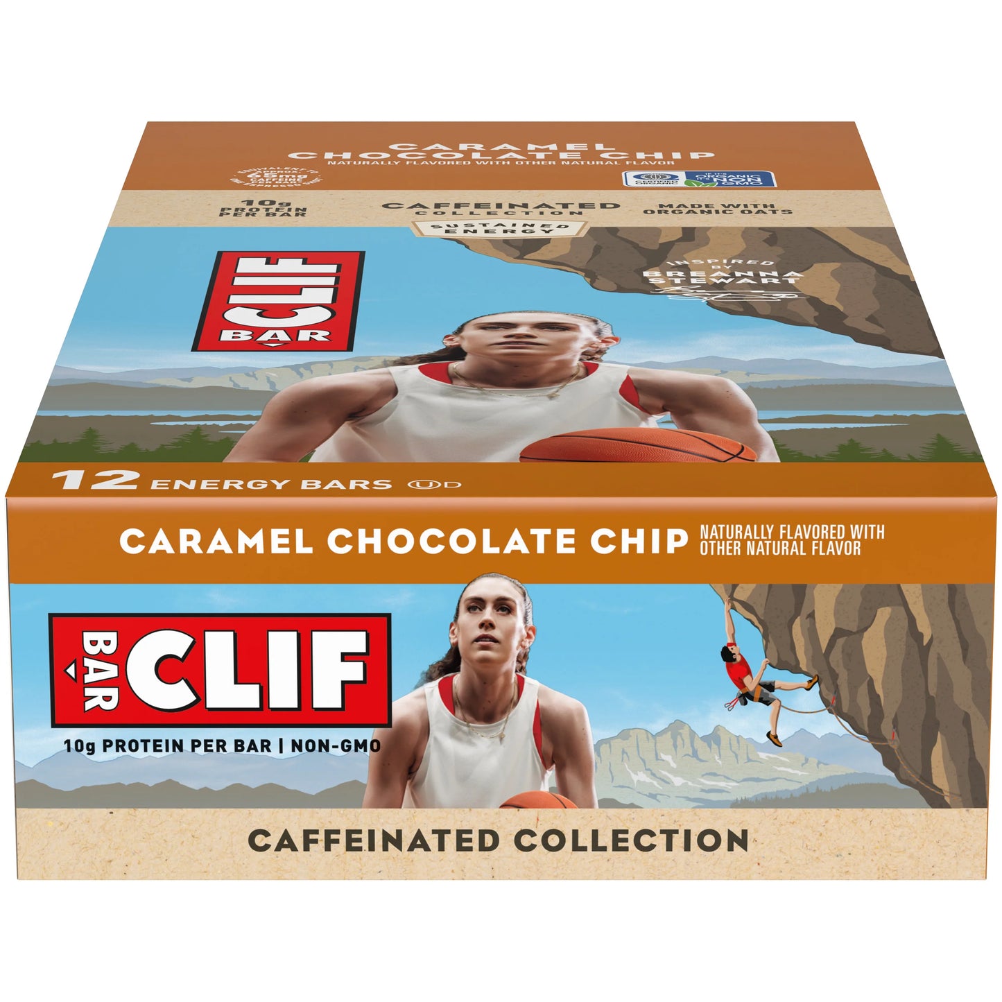 Energy- CLIF BAR Caramel Chocolate Chip with Caffeine