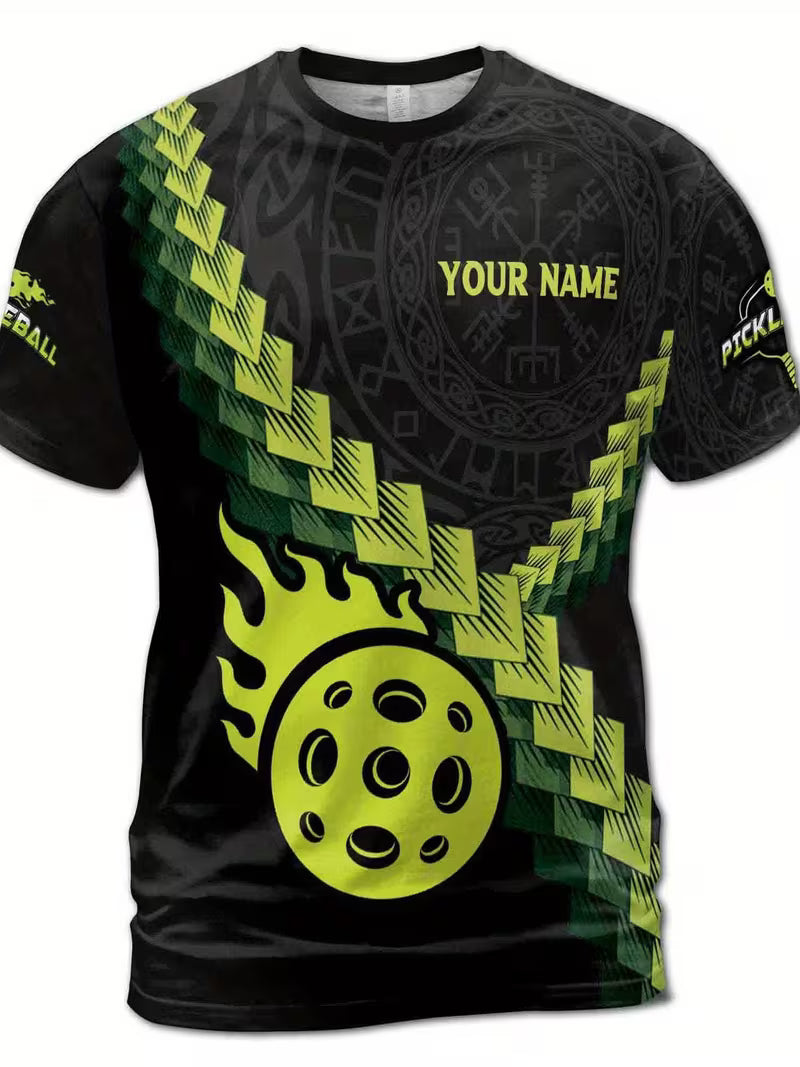 Apparels- Pickleball Jersey Shirt, Viking Pickleball Graphic T-Shirt