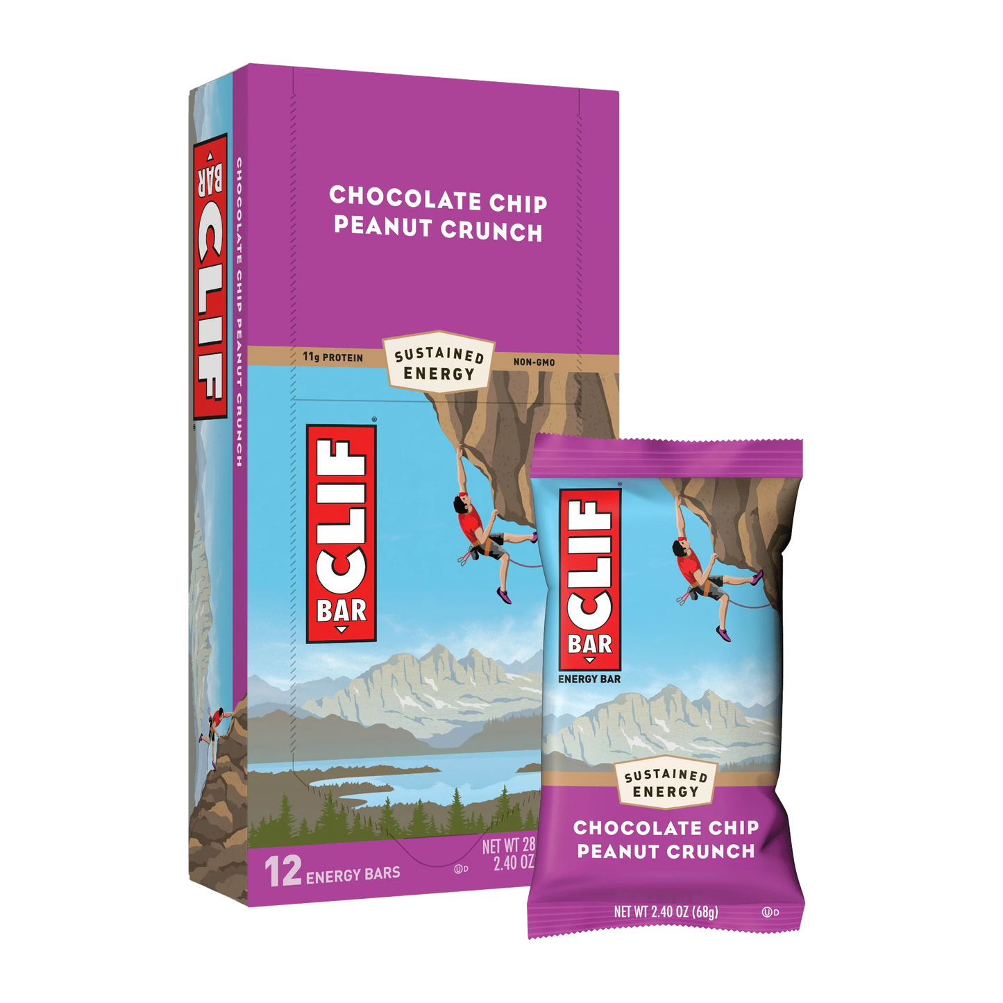 Energy- CLIF BAR Chocolate Chip Peanut Crunch