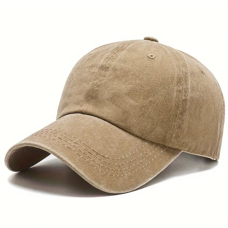 Classic Cotton Baseball Cap (Vintage Wash)