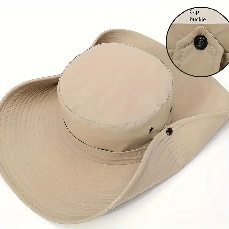 Wide-Brim Sun Hat (Outdoor / Hiking Style)