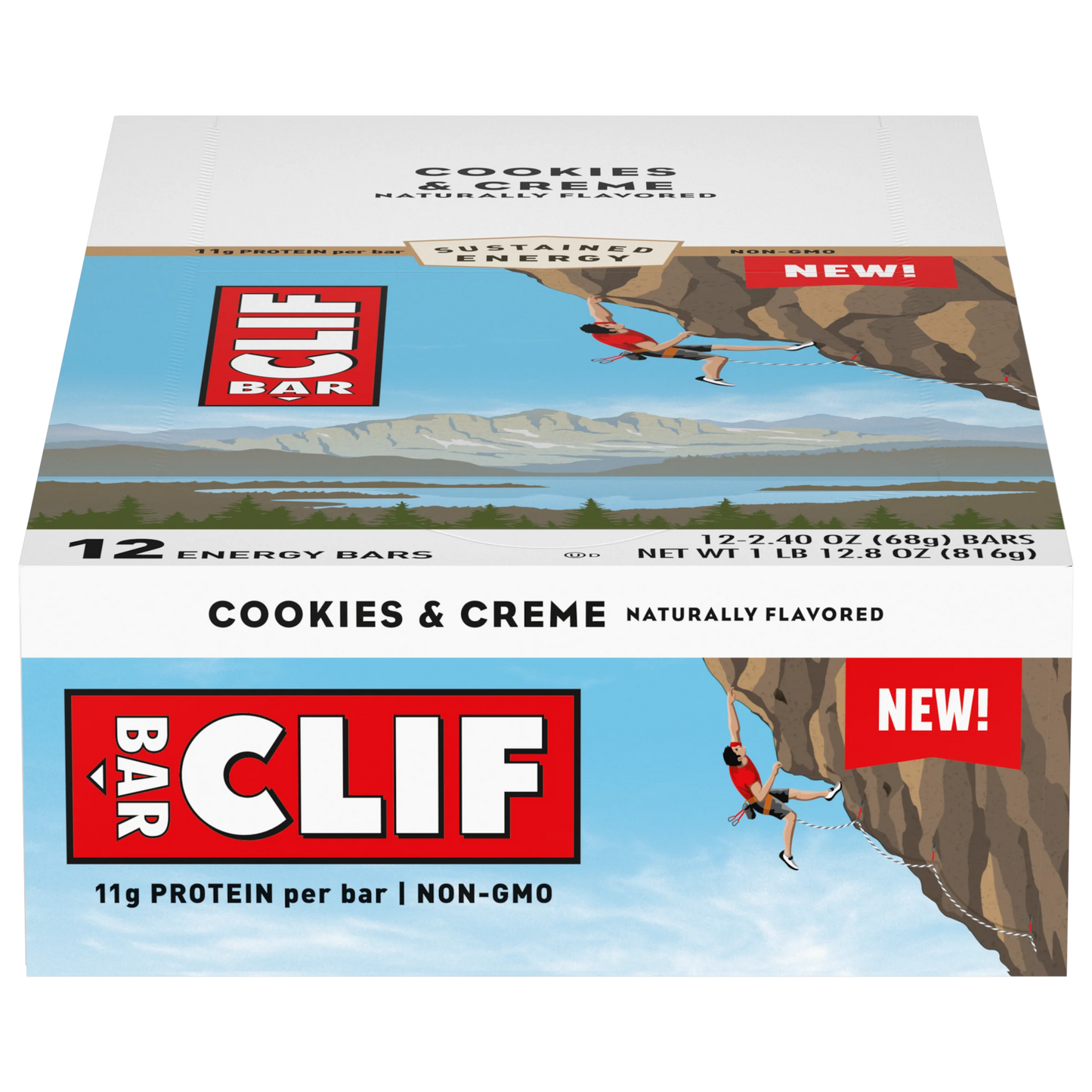Energy-CLIF BAR Cookies & Creme Flavor