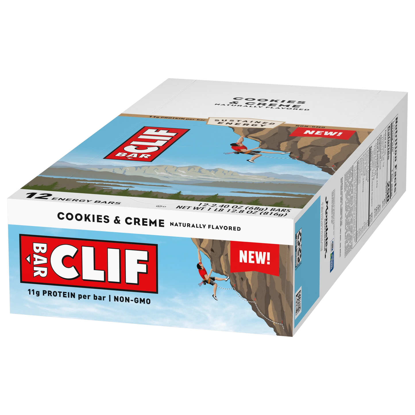 Energy-CLIF BAR Cookies & Creme Flavor