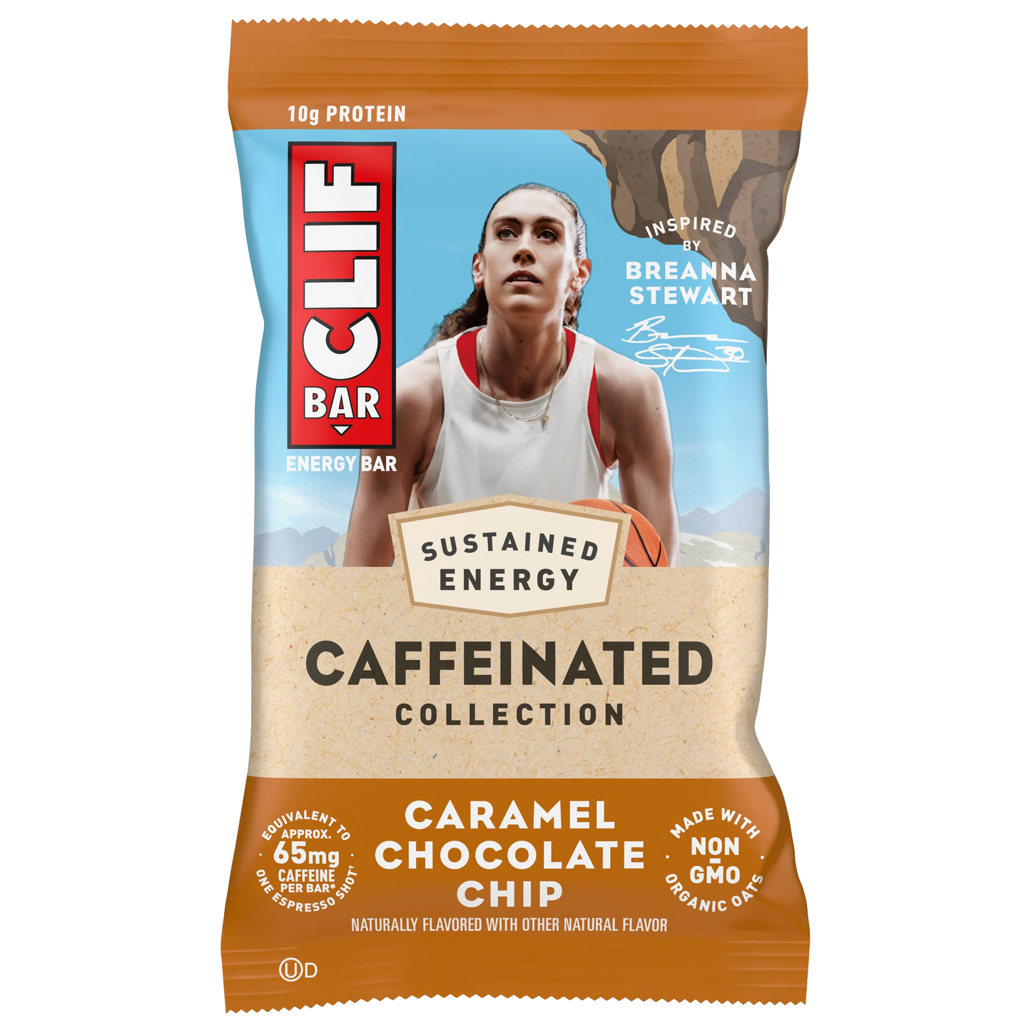 Energy- CLIF BAR Caramel Chocolate Chip with Caffeine