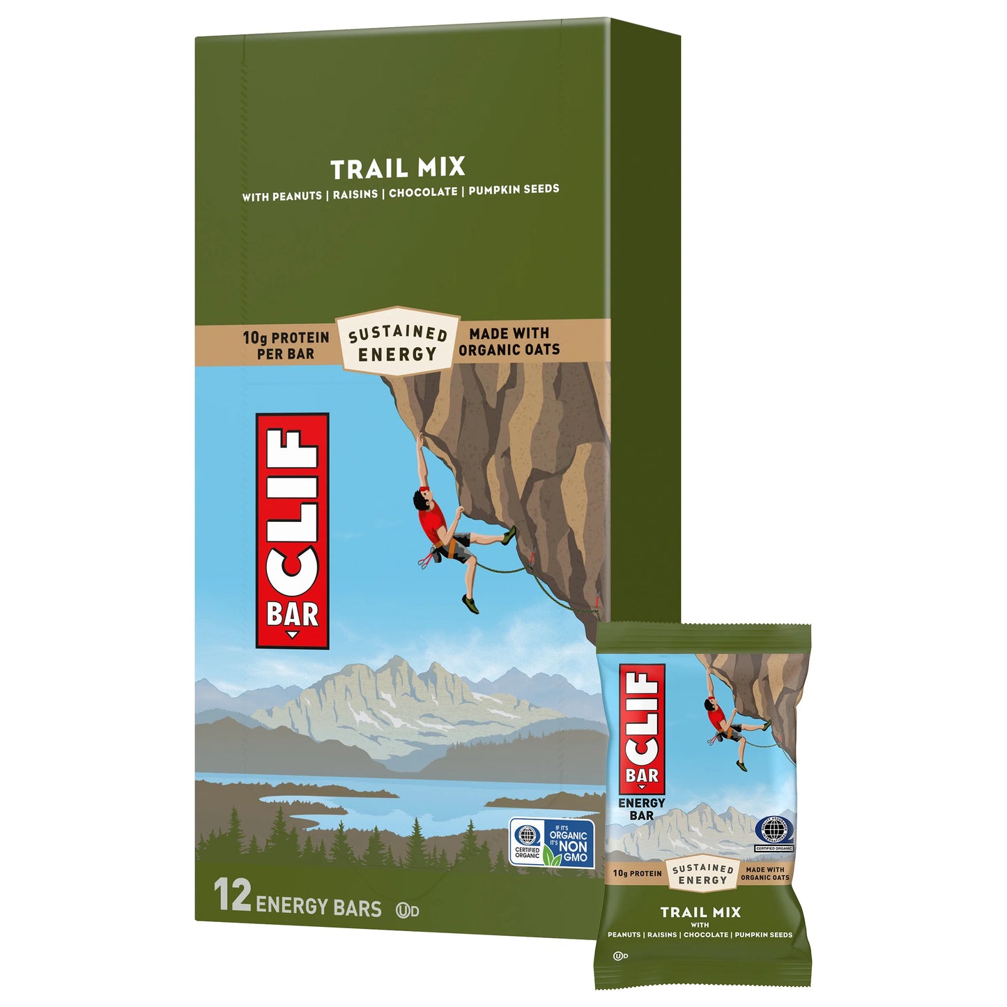 Energy-CLIF BAR Trail Mix Energy Bar