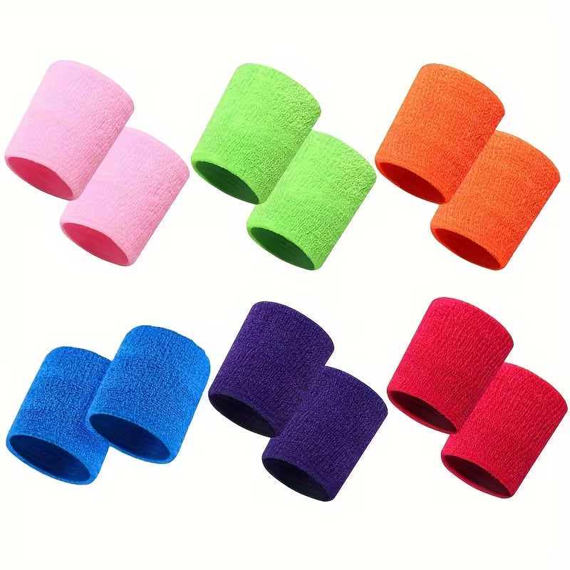 Sweat-Absorbent Polyester Wrist Braces