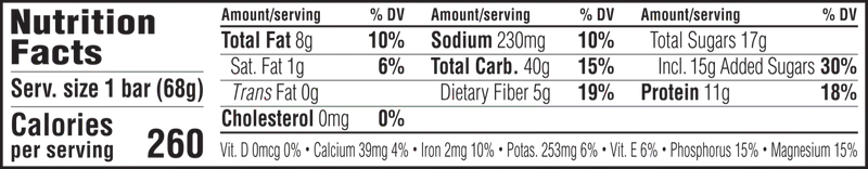 Energy- CLIF BAR Crunchy Peanut Butter