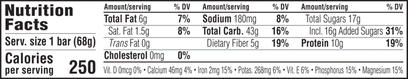 Energy-CLIF BAR Chocolate Brownie Flavor