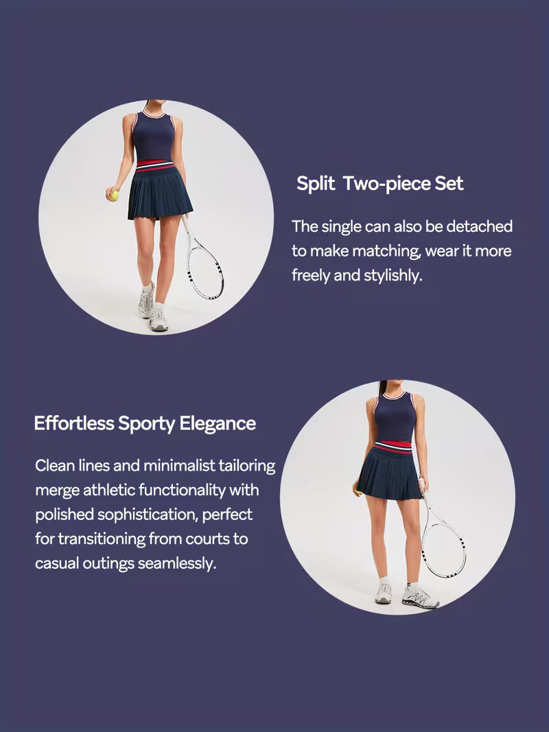 Apparel - Sets, Women's 2pcs Colorblock Sports Set