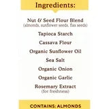 Snack-Simple Mills Crackers, Fine Ground Sea Salt, Almond Flour, 4.25 oz Box