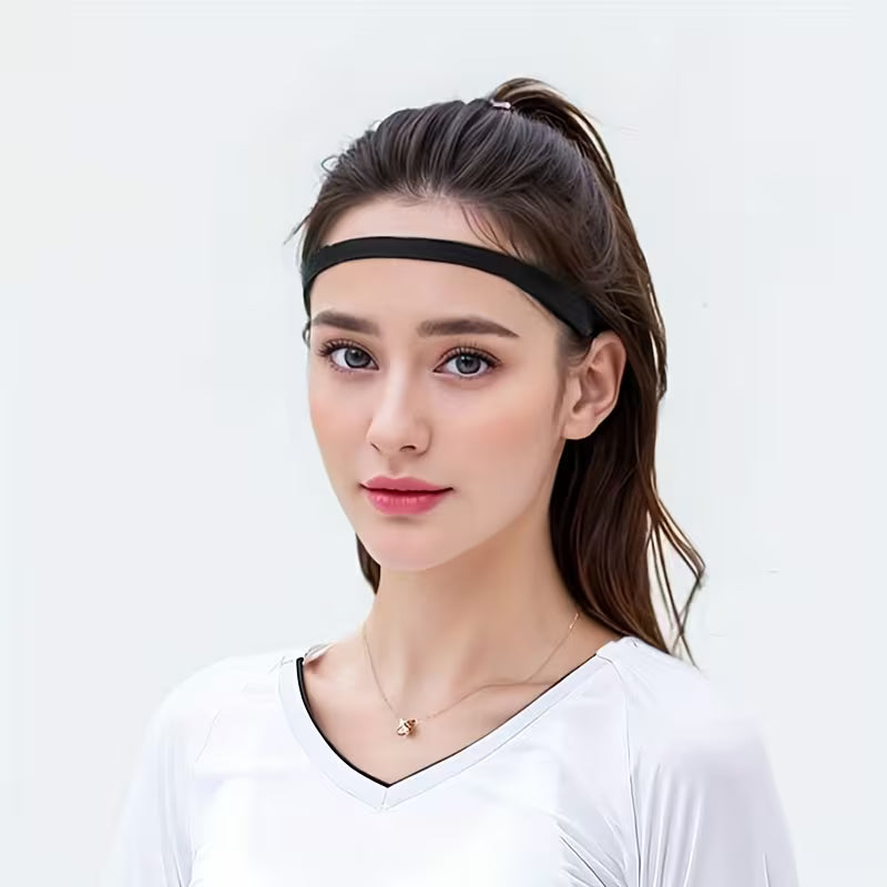 Sweat-Sports Non Slip Silicone Non-Slip Sweat-Absorbing Headbands