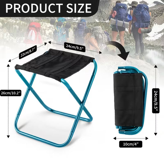 Chairs - Small,  Ultralight Aluminum Alloy Portable Folding Chair