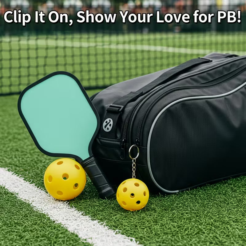 Swag - Keychain, 8-Hole Pickleball Keychain Set