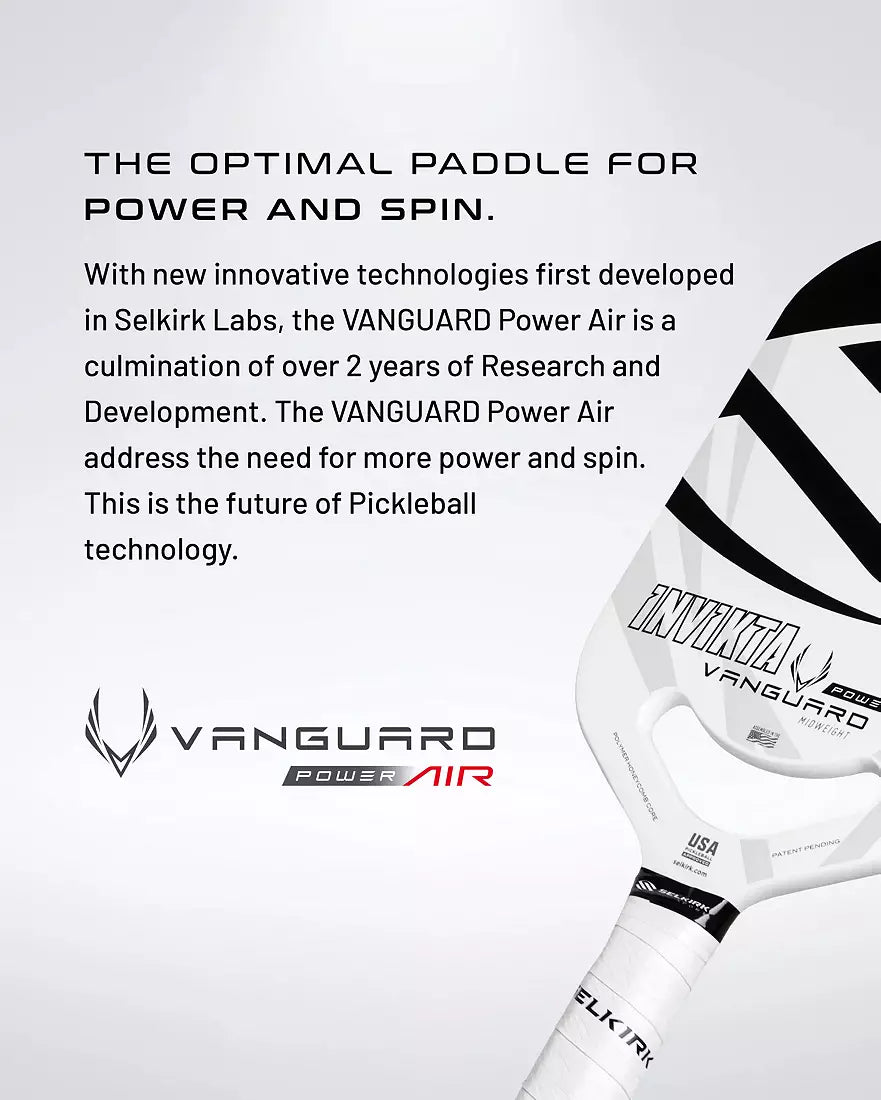 Selkirk VANGUARD Power Air - Epic Pickleball Paddle