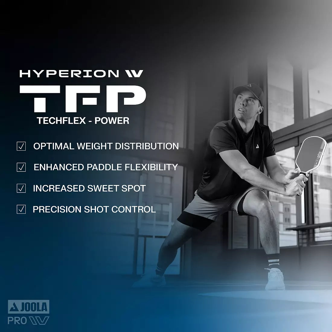 JOOLA Ben Johns Hyperion Pro IV 16mm Pickleball Paddle
