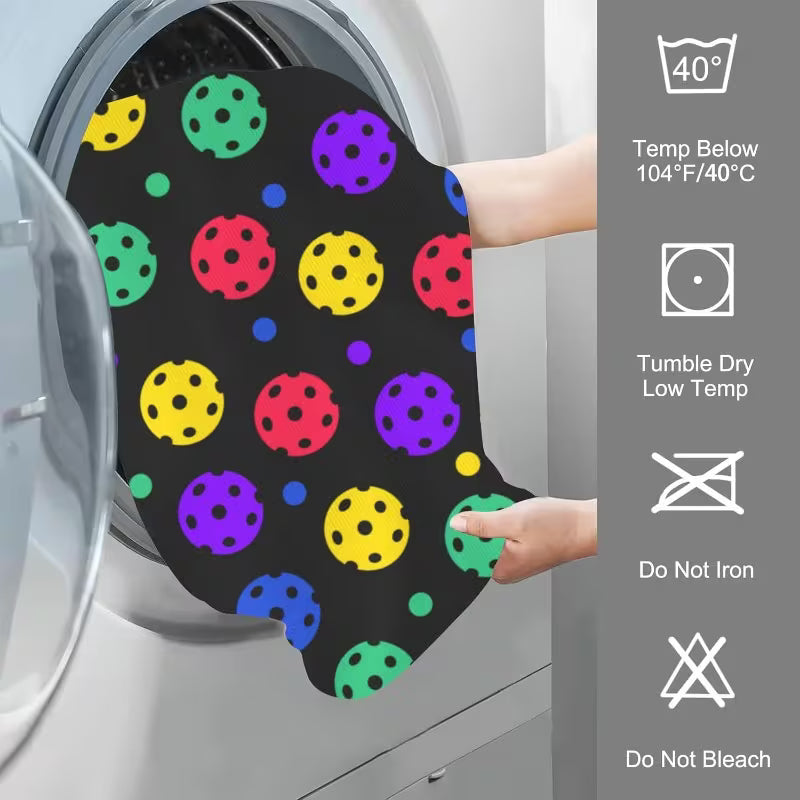 Sweat-Pickleball-Themed Hand Towels - 18"x26"