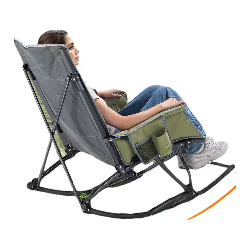 Chairs - Heavy Duty, Portable Rocking Recliner