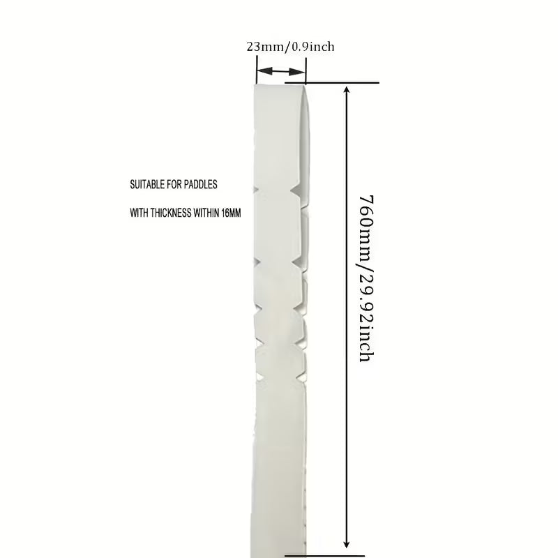 Paddle-Transparent TPU Pickleball Paddle Edge Tape