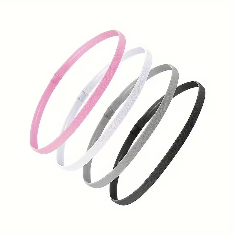 Sweat-Sports Non Slip Silicone Non-Slip Sweat-Absorbing Headbands