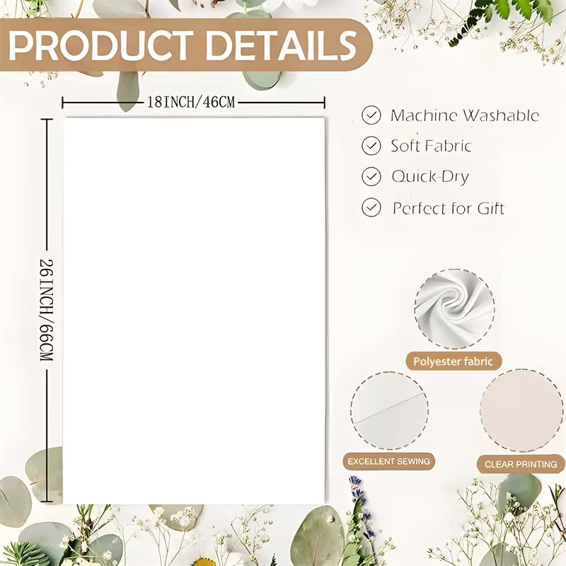 Sweat-Pickleball-Themed Hand Towels - 18"x26"