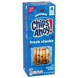 Snack-CHIPS AHOY! Fresh Stacks Chocolate Chip Cookies, Travel Snacks, 7.76 oz (4 Multi Snack Packs)