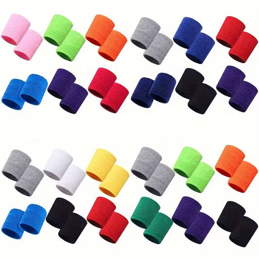 Sweat-Absorbent Polyester Wrist Braces