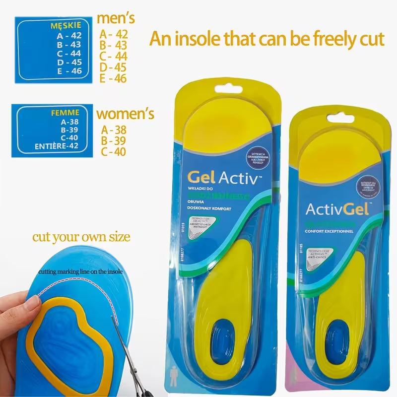 FootCare-PU Insoles Gel Insoles