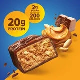 Snack-Pure Protein Bars, Chocolate Peanut Butter, 20g Protein, Gluten Free, 1.76 oz