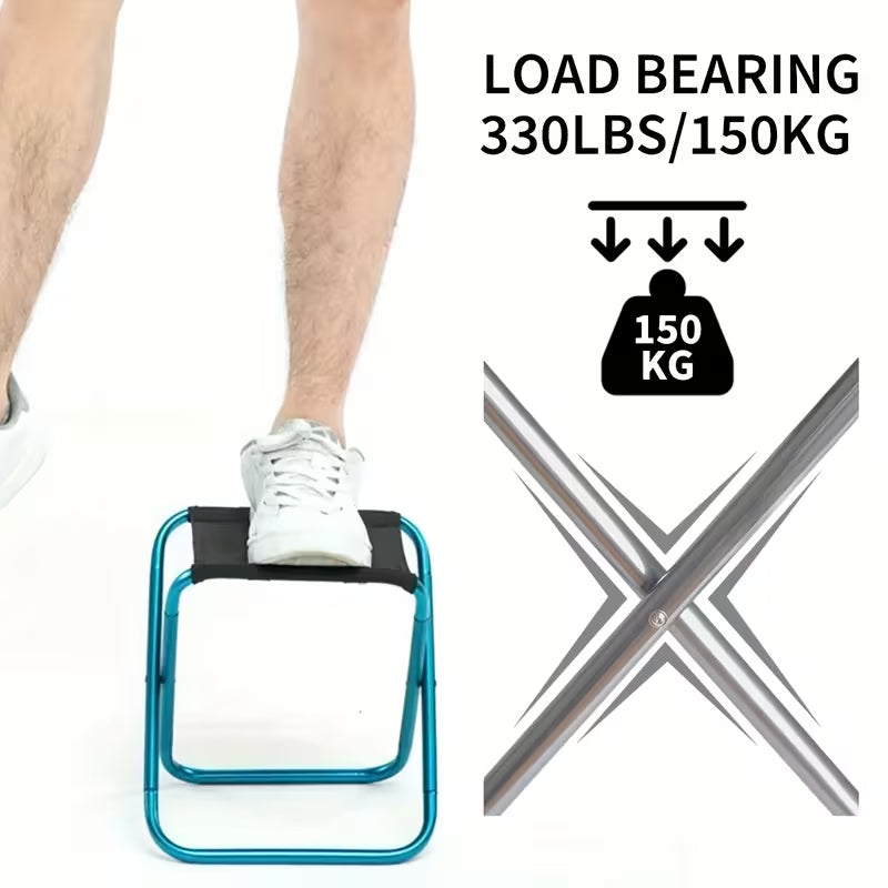 Chairs - Small,  Ultralight Aluminum Alloy Portable Folding Chair