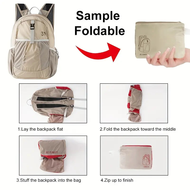 Ultra-Light 15" Foldable Backpack