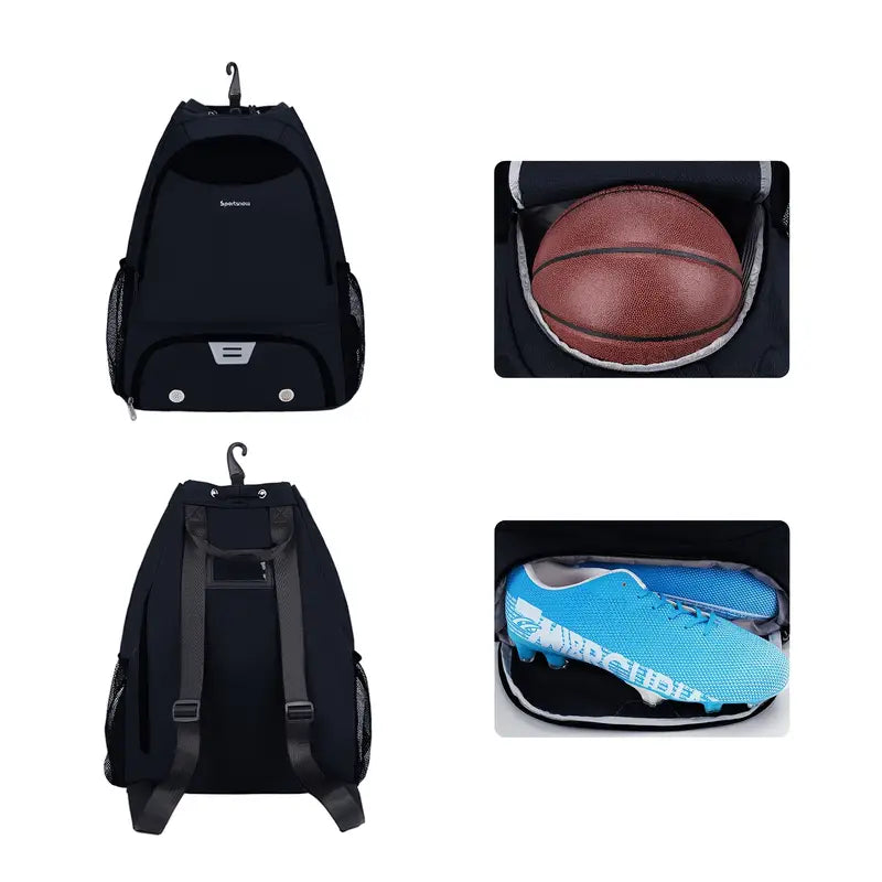 Lightweight Gym Backpack with Mesh Pocket