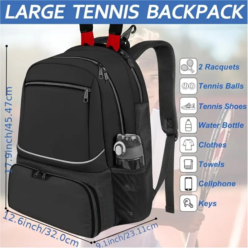 Tennis Backpack for Men & Women