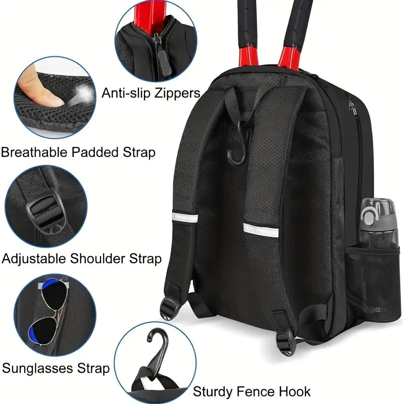 Tennis Backpack for Men & Women