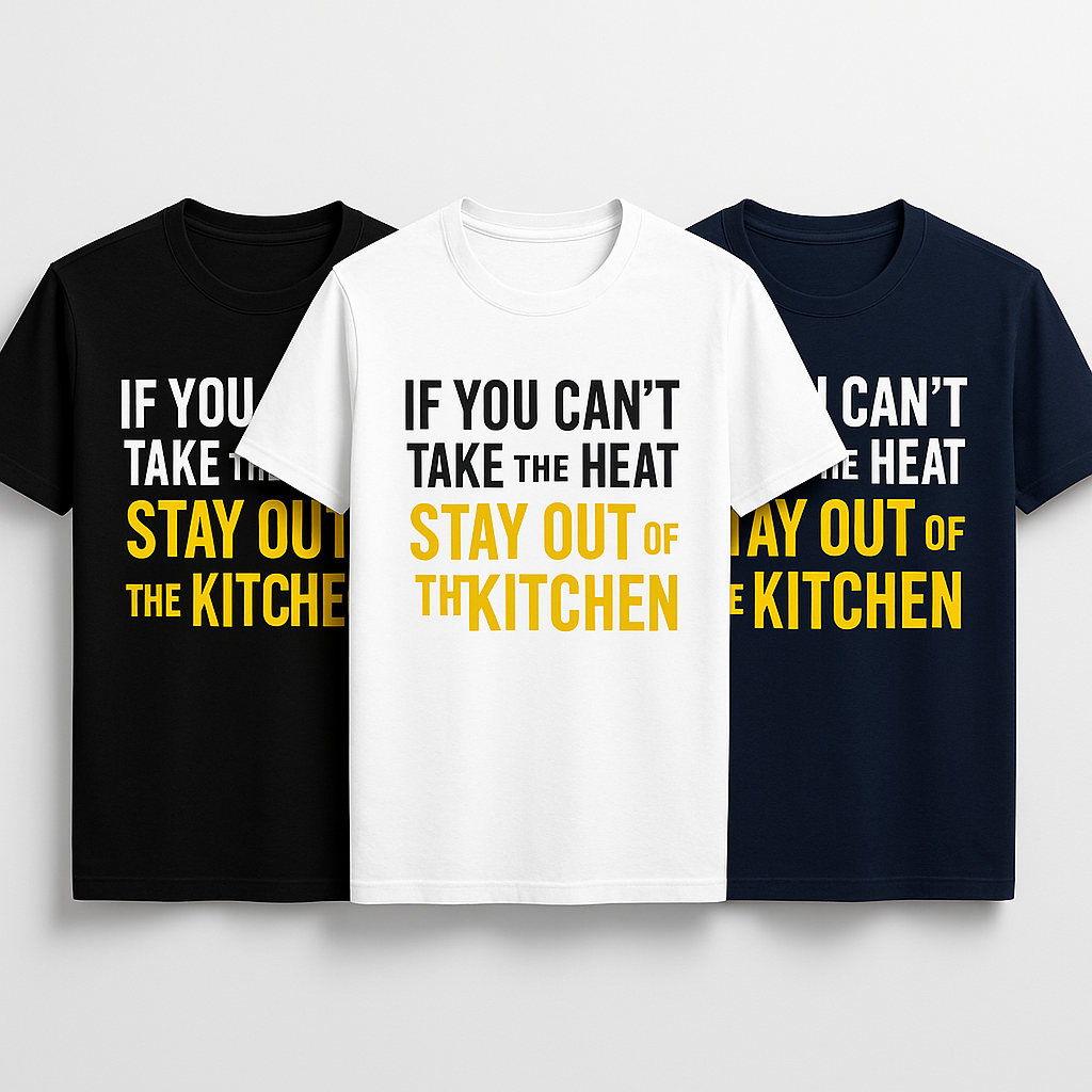 Apparel-Tshirt If You Can’t Take the Heat Stay Out of the Kitchen