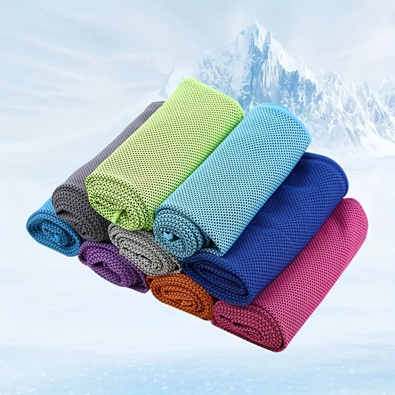 4pcs Ultra-Fine Fiber Cooling Towels