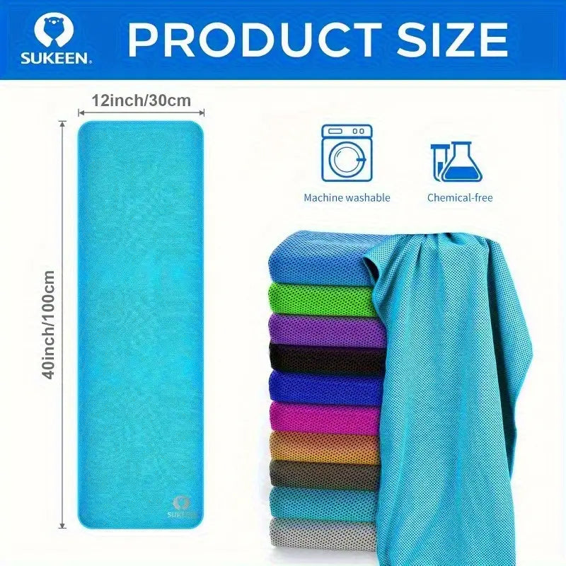 6-Pack Cooling Towels, 40 Inches X 12 Inches