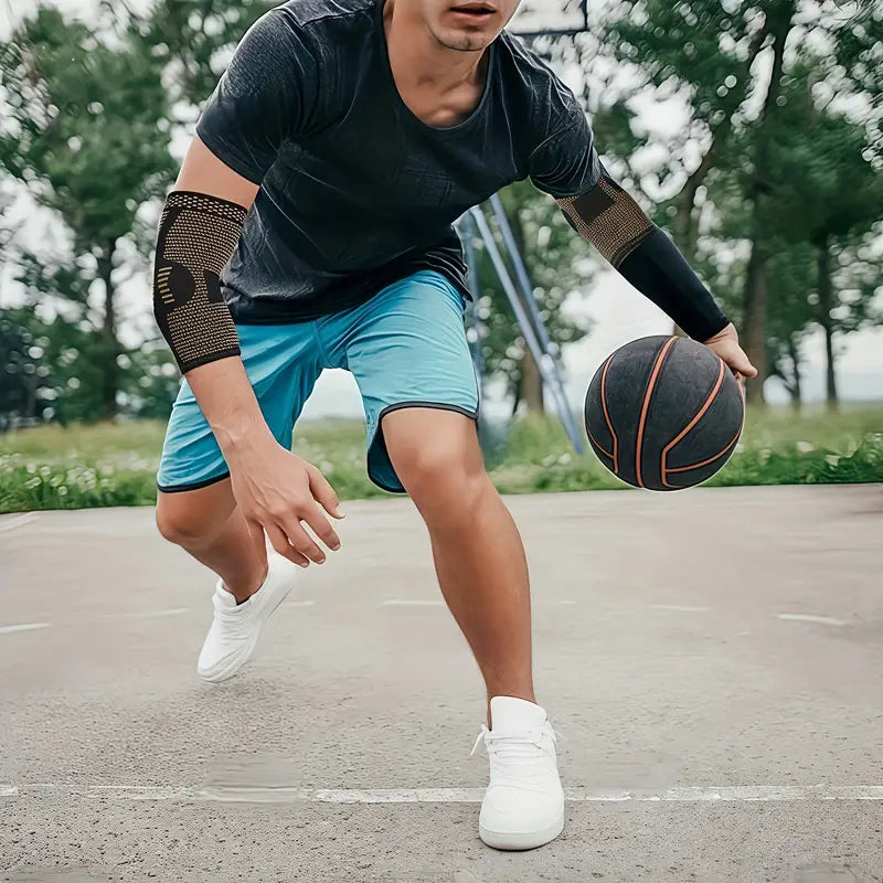 ActivEE Copper-Infused Elbow Sleeve – Compression Support for Sports & Recovery