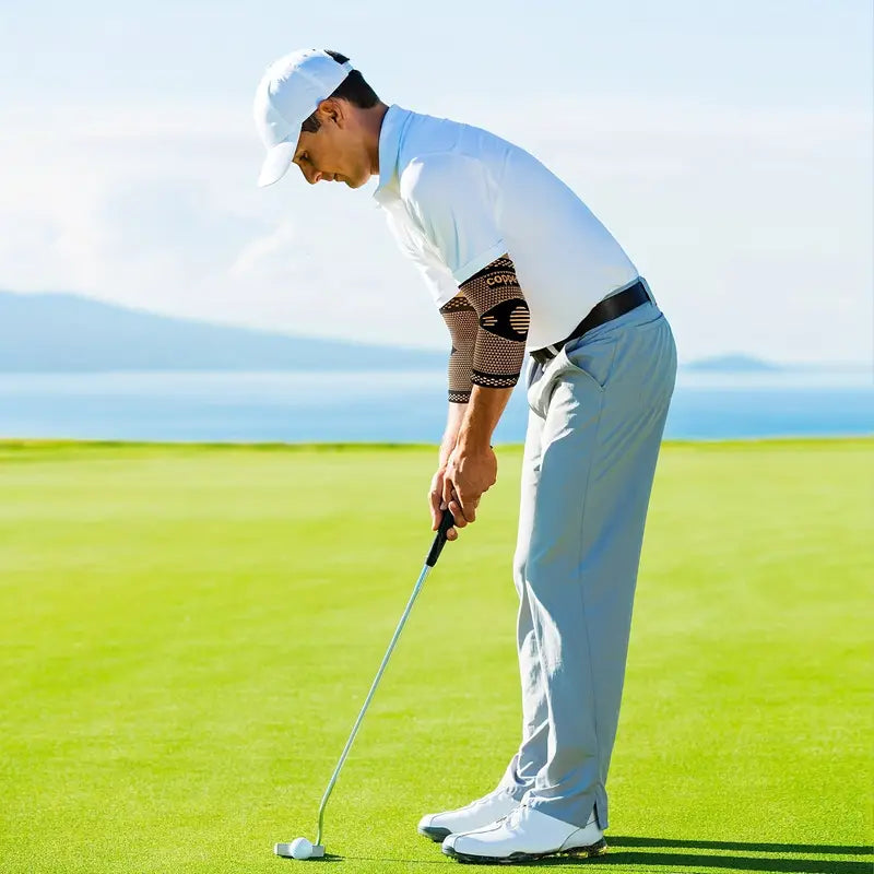 ActivEE Copper-Infused Elbow Sleeve – Compression Support for Sports & Recovery