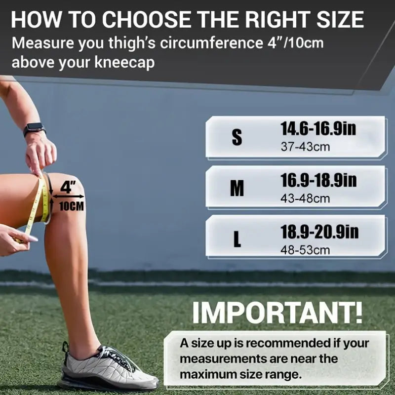 ActivEE Copper-Infused Extended Knee Sleeve – Compression & Support for Sports and Recovery