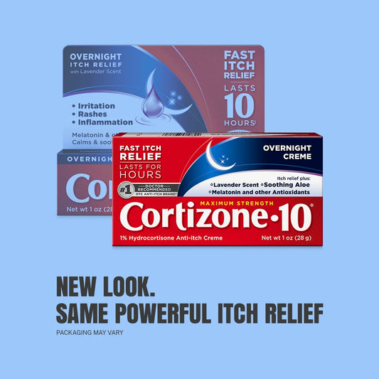 FirstAid-Cortizone-10® Maximum Strength 1% Hydrocortisone Itch Relief Overnight Cream