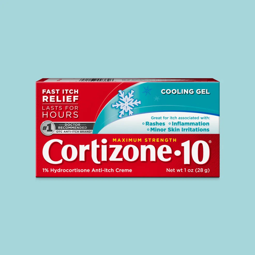 FirstAid-Cortizone-10® Maximum Strength 1% Hydrocortisone Itch Relief Cooling Gel