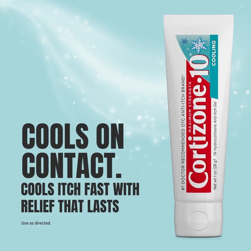 FirstAid-Cortizone-10® Maximum Strength 1% Hydrocortisone Itch Relief Cooling Gel