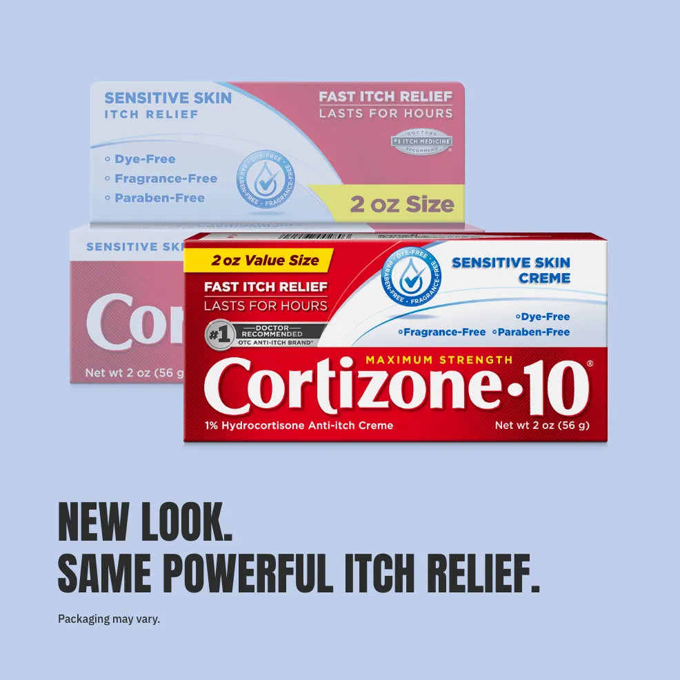 FirstAid-Cortizone-10® Maximum Strength 1% Hydrocortisone Itch Relief Sensitive Skin Cream