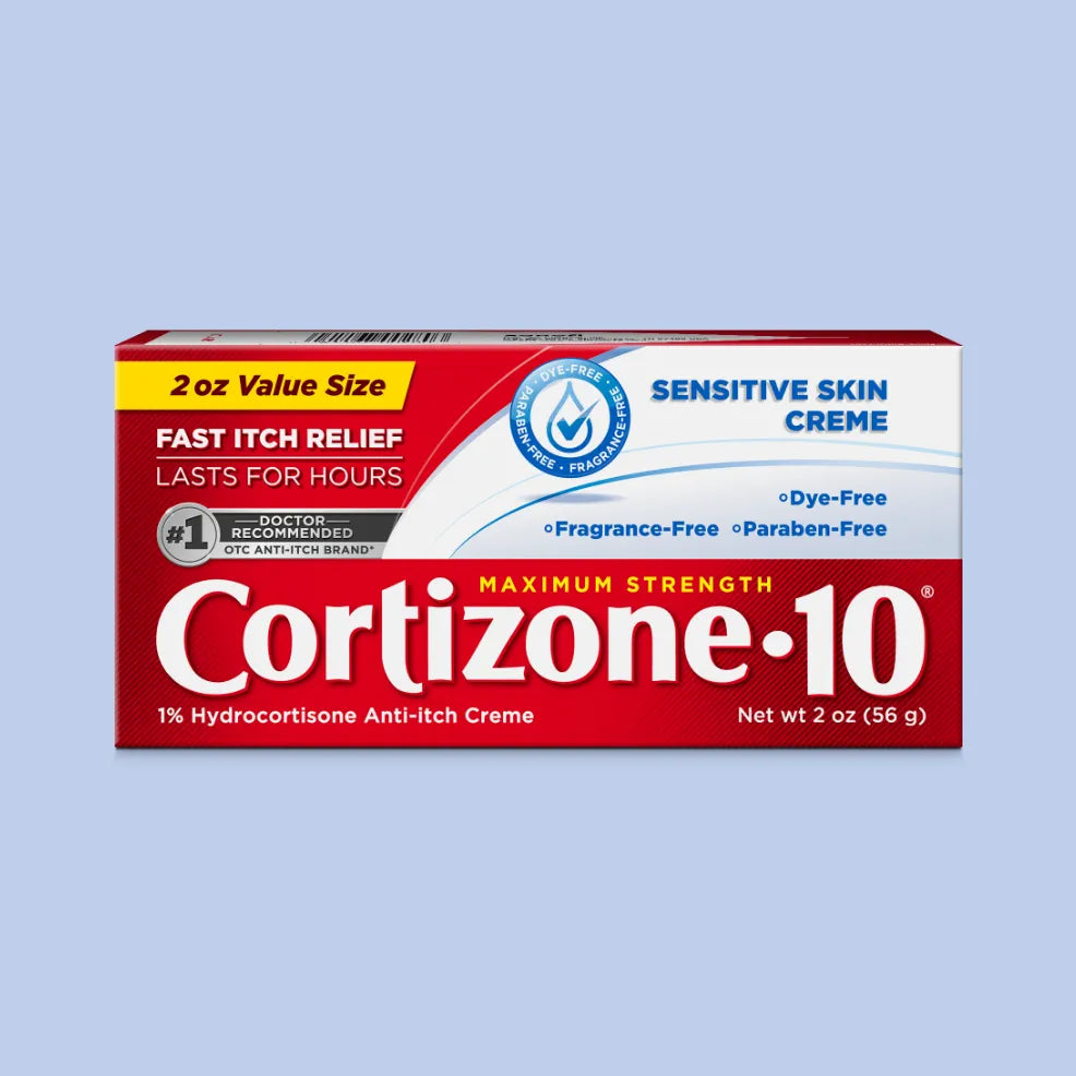 FirstAid-Cortizone-10® Maximum Strength 1% Hydrocortisone Itch Relief Sensitive Skin Cream