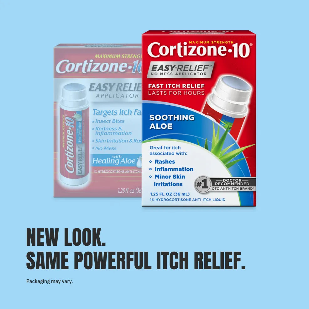 FirstAid-Cortizone-10® Maximum Strength 1% Hydrocortisone  EASY-RELIEF™ NO MESS APPLICATOR