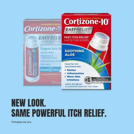 FirstAid-Cortizone-10® Maximum Strength 1% Hydrocortisone  EASY-RELIEF™ NO MESS APPLICATOR