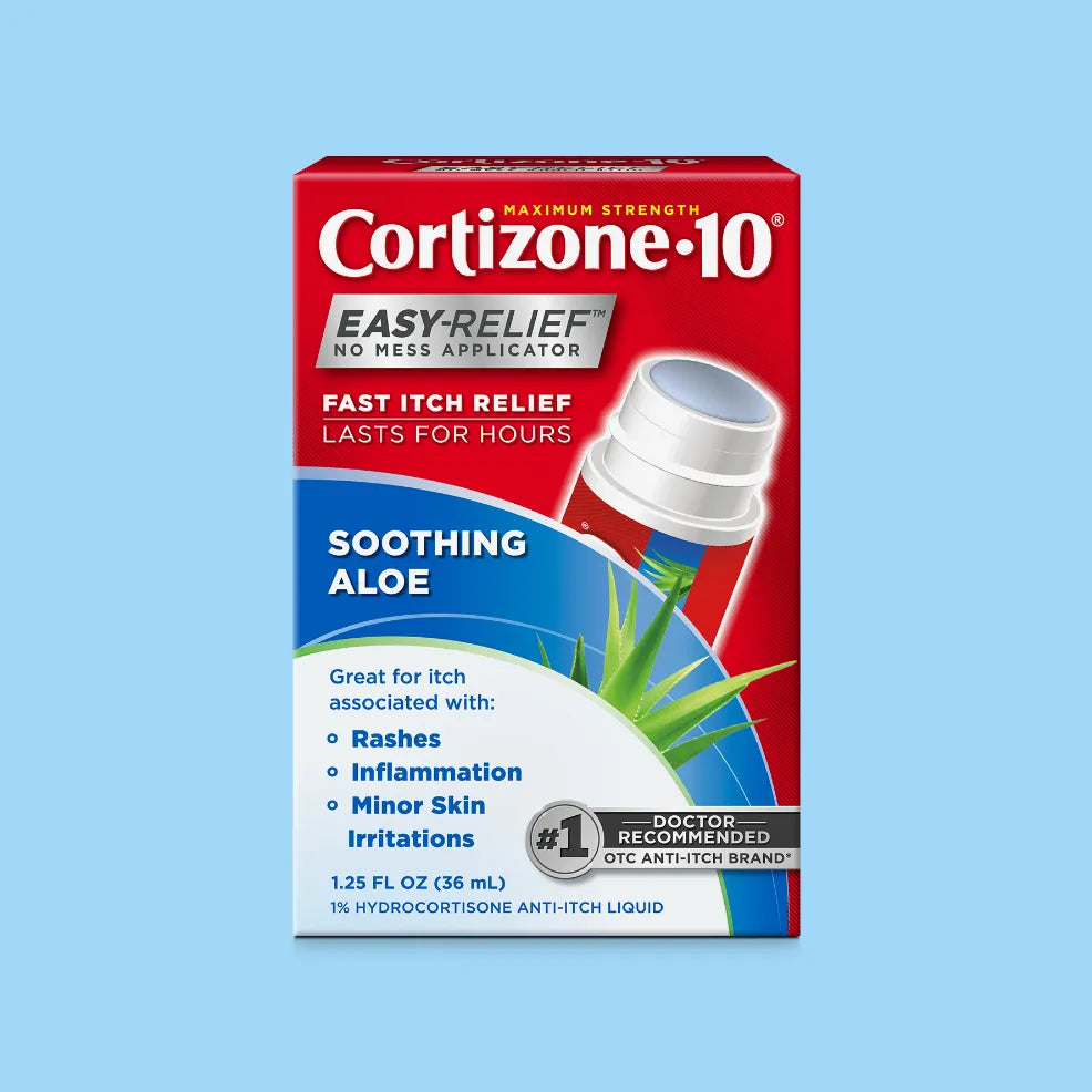 FirstAid-Cortizone-10® Maximum Strength 1% Hydrocortisone  EASY-RELIEF™ NO MESS APPLICATOR