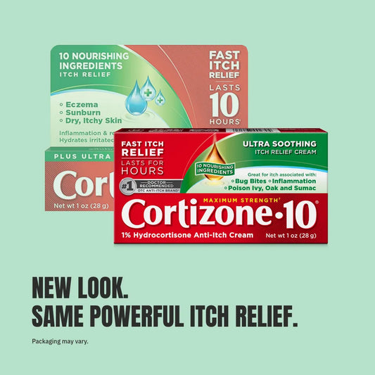 FirstAid-Cortizone-10® Maximum Strength 1% Hydrocortisone Itch Relief Ultra Soothing Cream