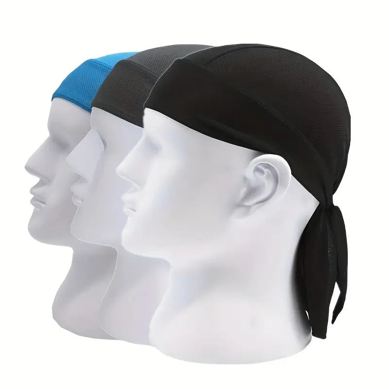 Breathable Quick-Dry Sports Headband & Pirate-like hat