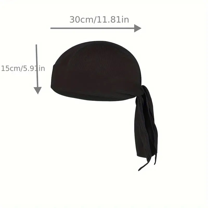 Breathable Quick-Dry Sports Headband & Pirate-like hat